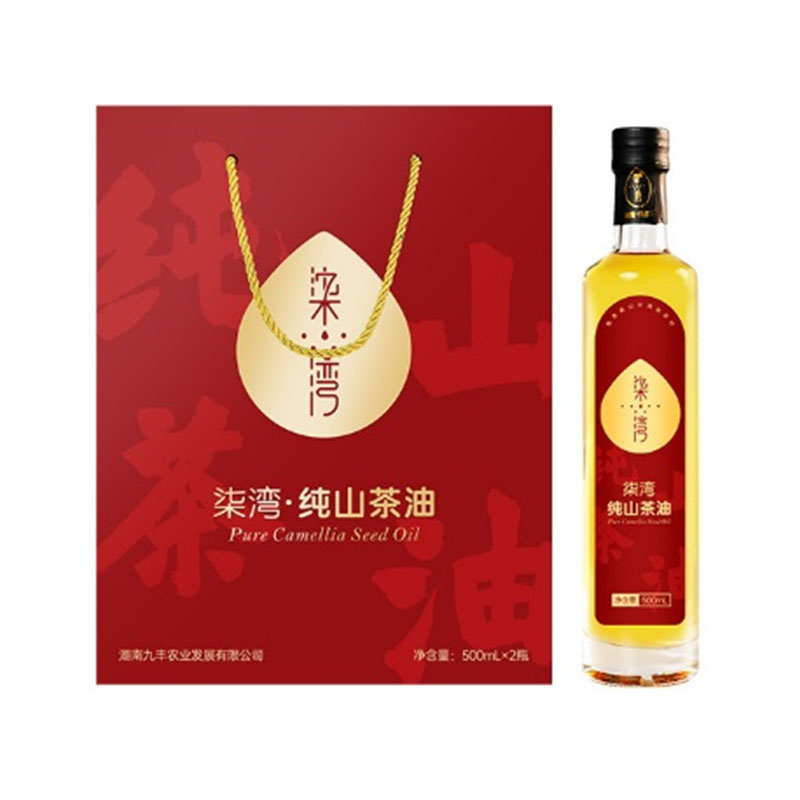 送禮佳品 · 柒灣純山茶油！500ml×2